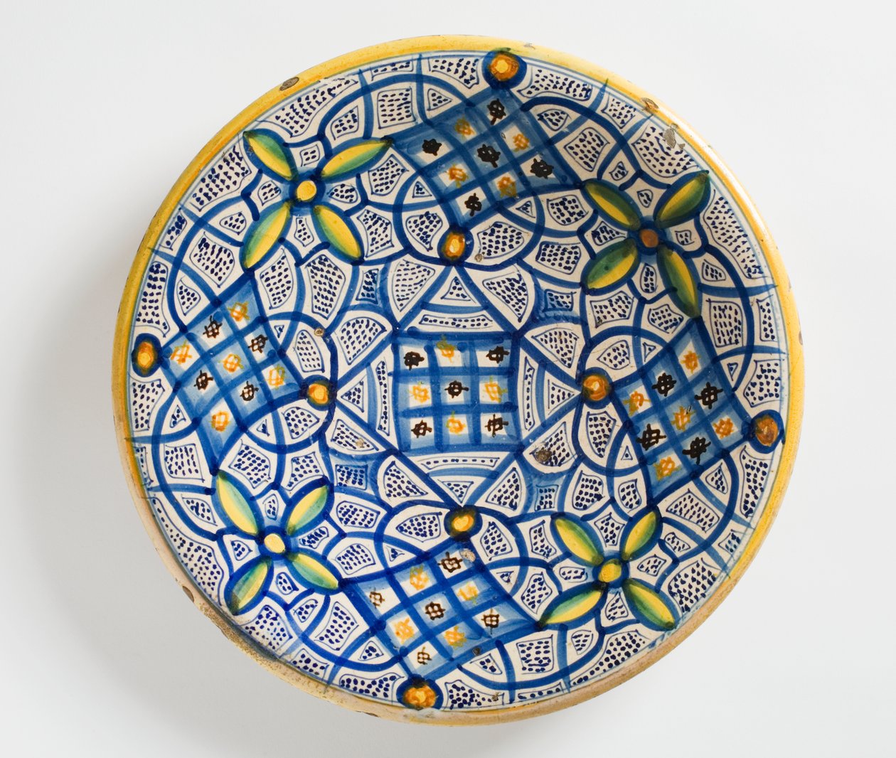 Maiolica bord door School Italian
