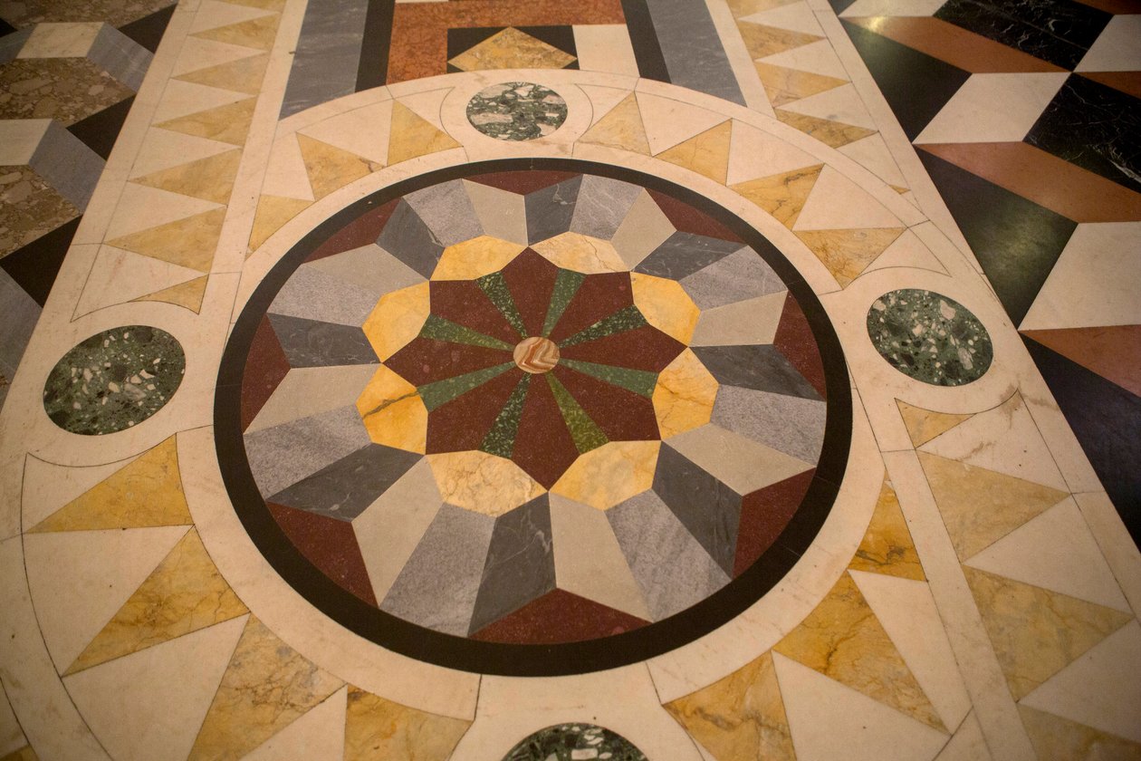 Scuola Grande di San Rocco, vloer door School Italian