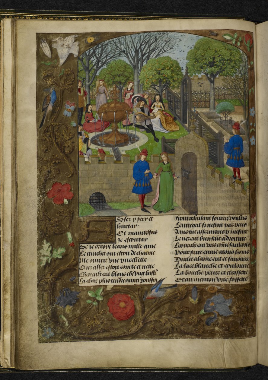 Tuin van Plezier door School Netherlandish