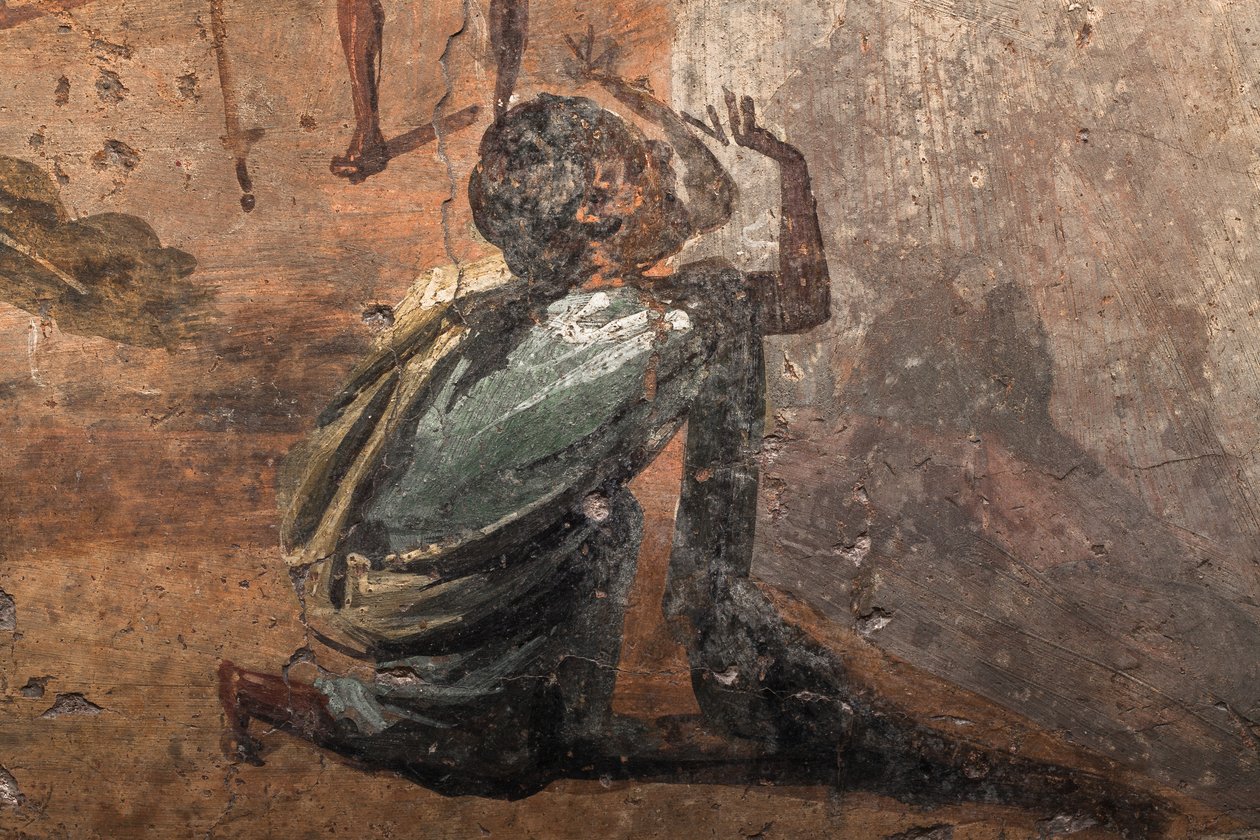 Het oordeel van Salomo, Pompeii door School Roman