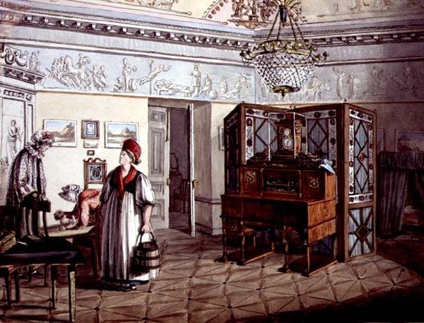 Neoklassieke kinderkamer in Sint-Petersburg door School Russian