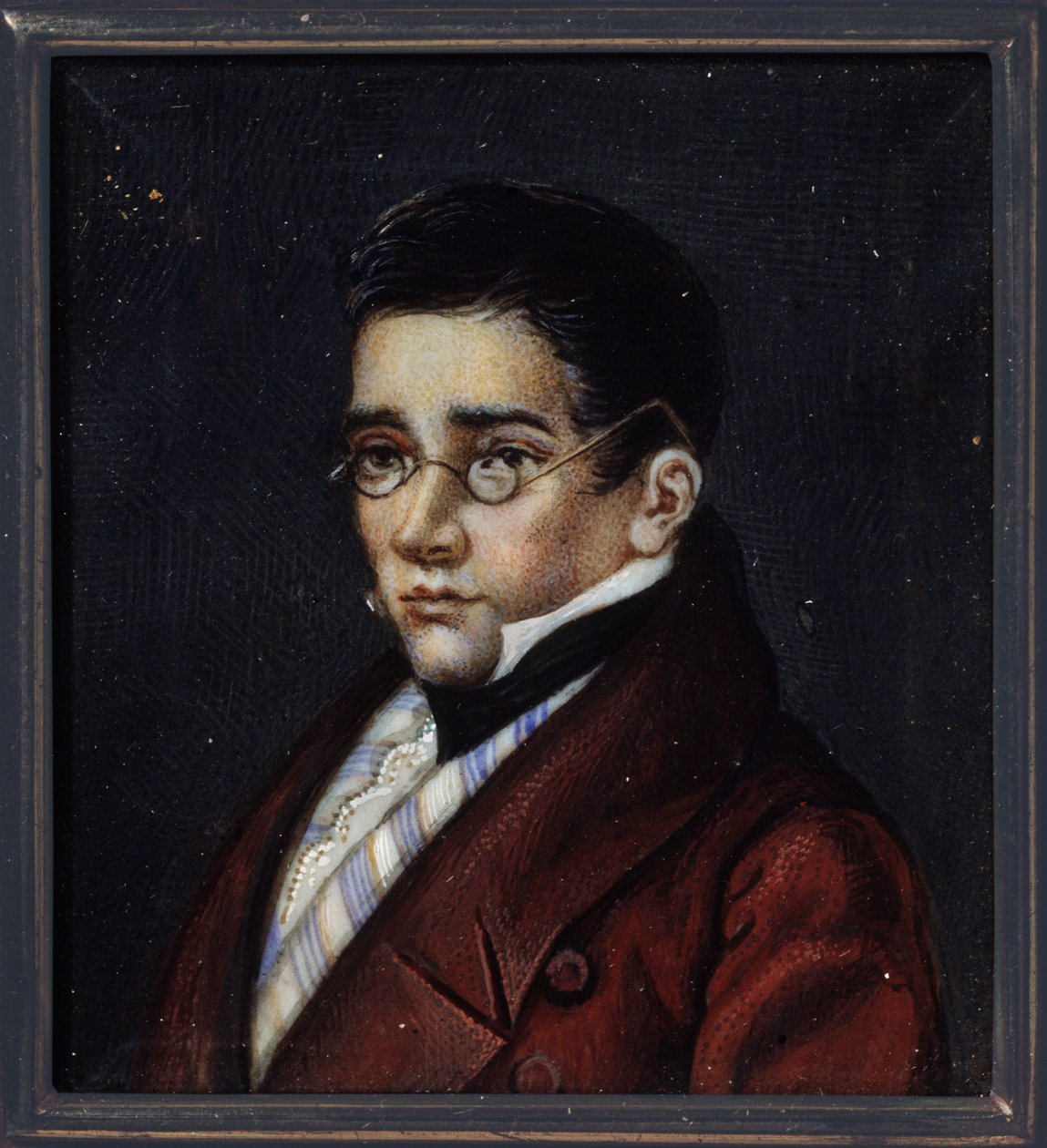 Portret van de toneelschrijver Alexander Sergejevitsj Gribojedov (1795-1829) door School Russian