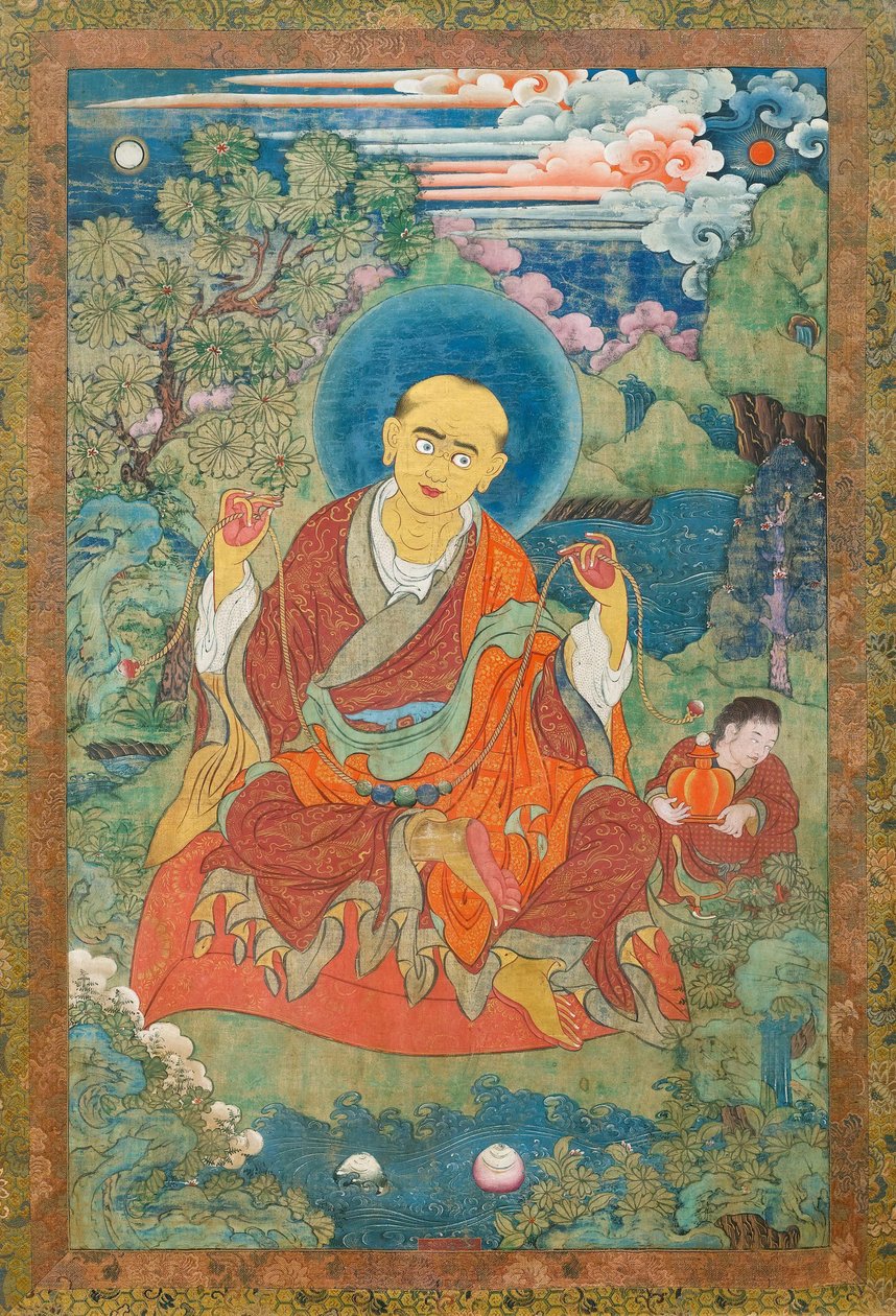 De Arhat Kanakavatsa door School Tibetan