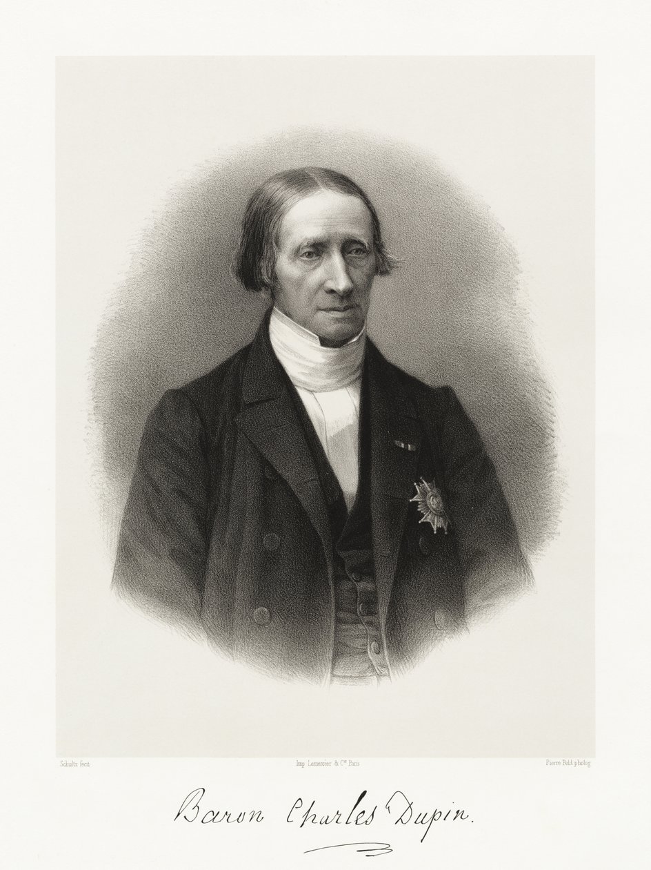 François Pierre Charles le Baron Dupin door Schultz