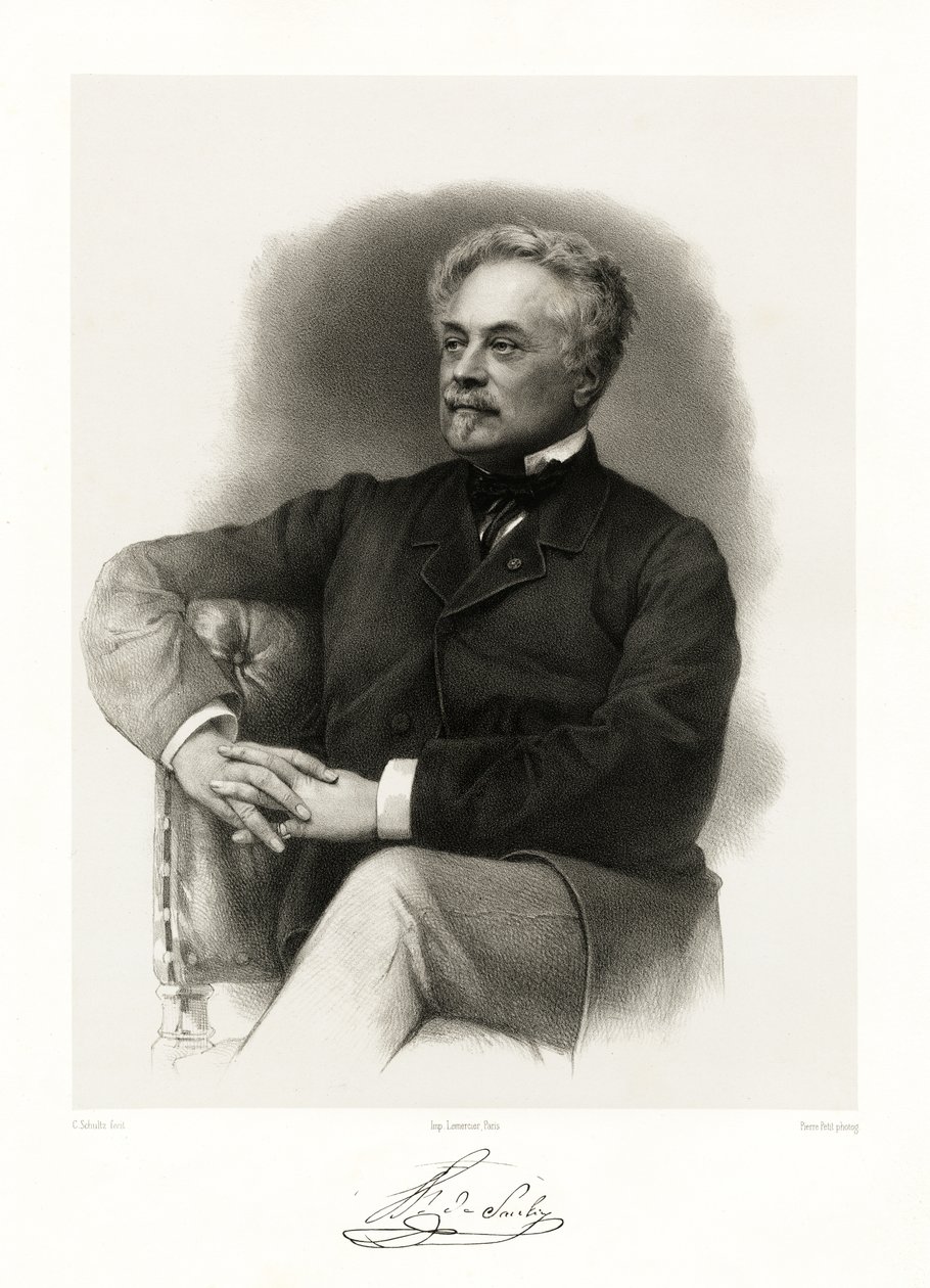 Louis Félicien Joseph, Caignart de Saulcy door Schultz