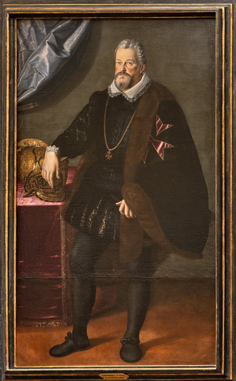 portret van Ferdinando de