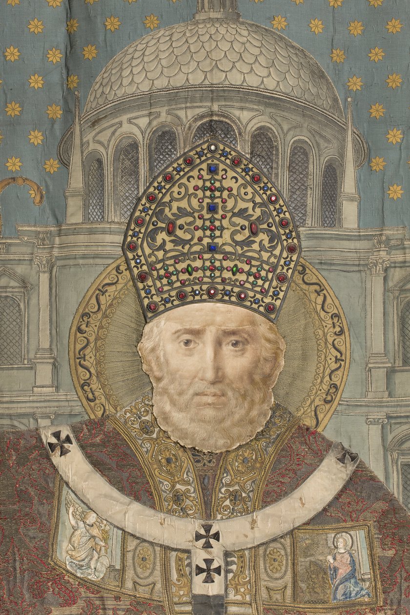 Il Gonfalone di Milano (detail) door Scipione and Posterla Camillo da Delfinone