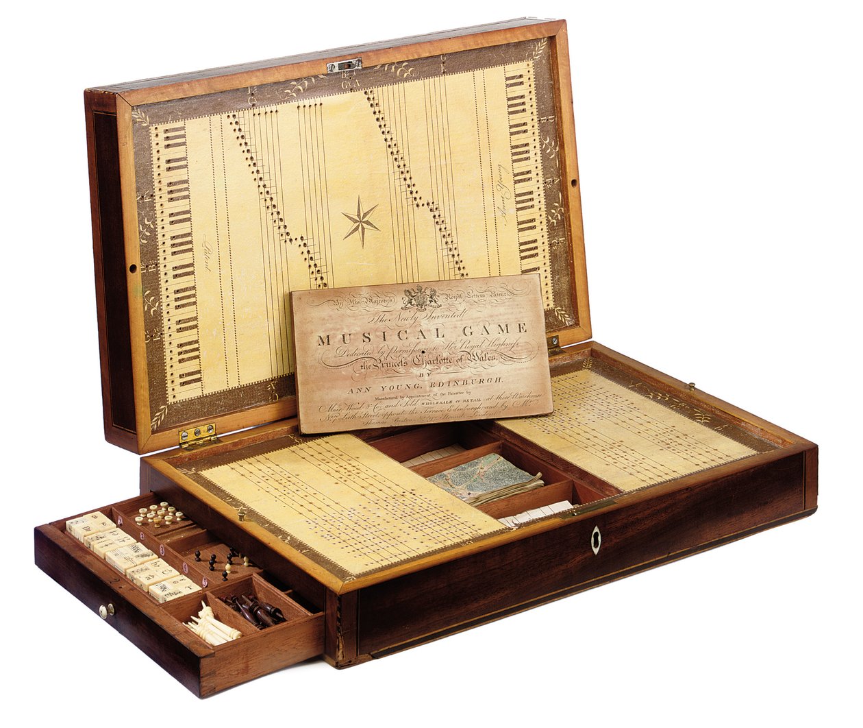 Een Schotse George III patent muziekspeeldoos door Scottish School