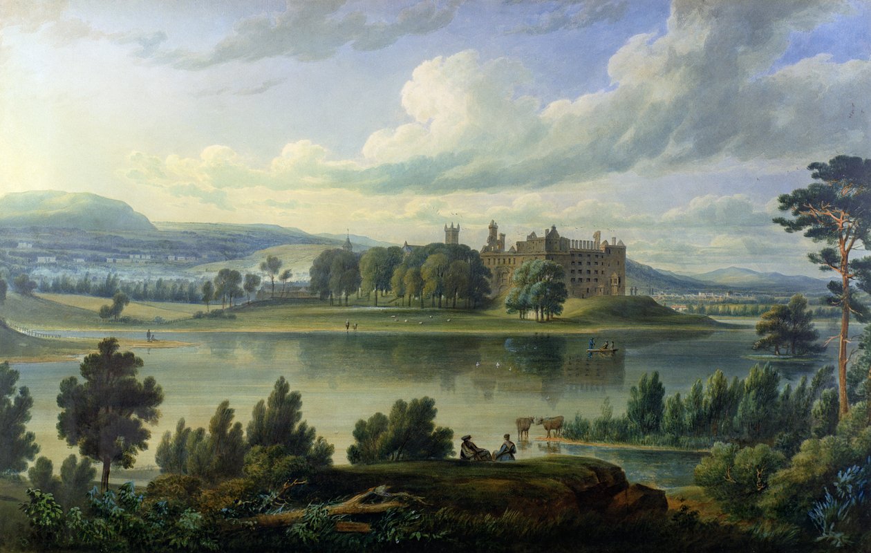 Linlithgow Palace door Scottish School