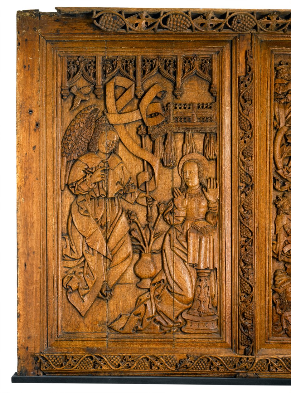 Aankondiging van de Beaton-panelen, 1524-37 door Scottish School