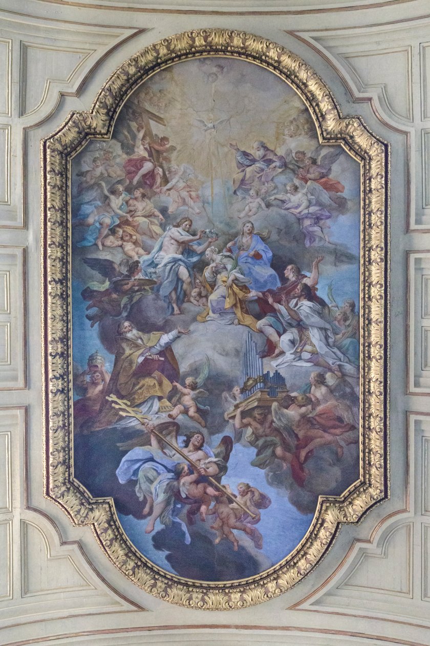 Apotheose van Santa Cecilia door Sebastiano Conca