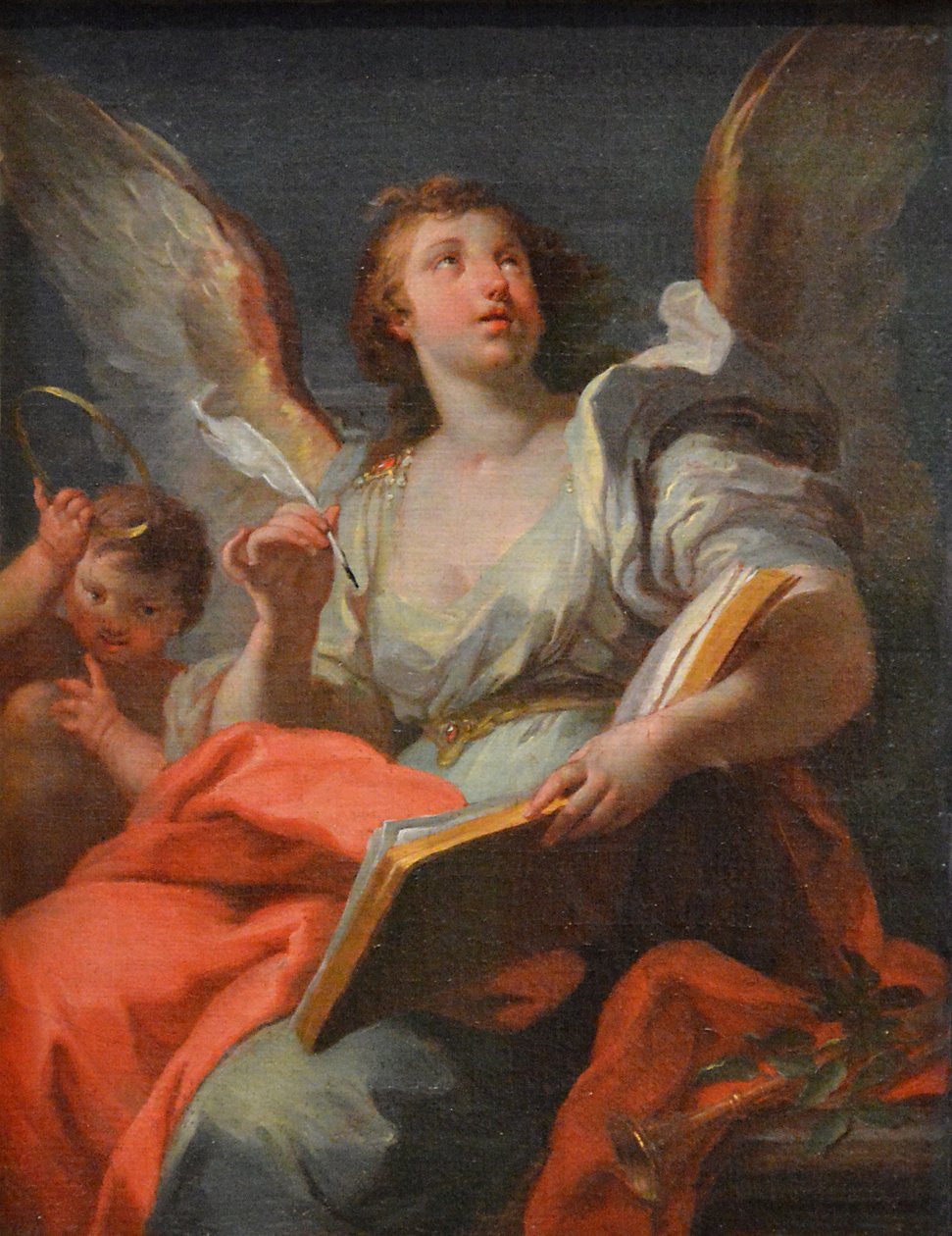 Frans: Allégorie de la Renommée Allegorie van roem door Sebastiano Conca