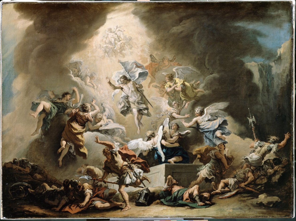 De verrijzenis door Sebastiano Ricci