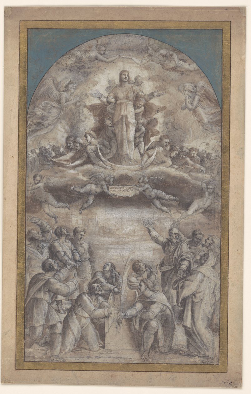 Hemelvaart van Maria door Sebastiano del Piombo