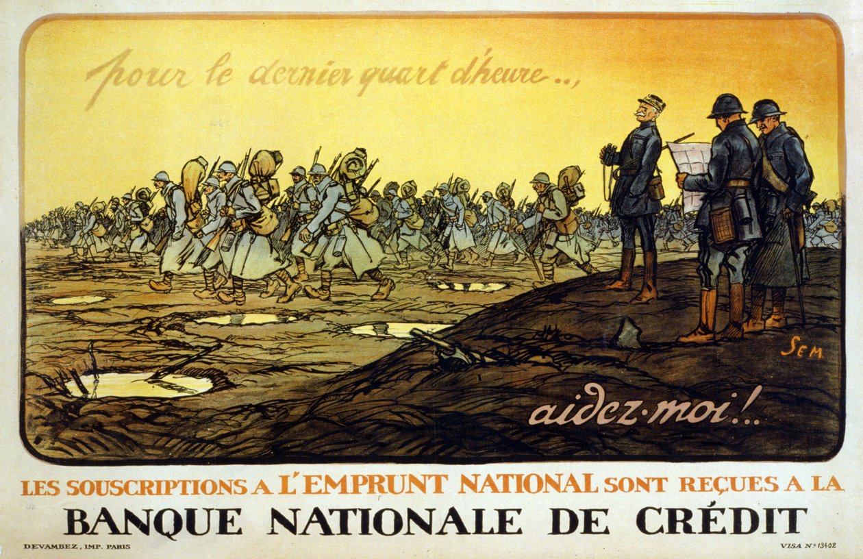 Help mij! Abonnementen van de Nationale Lening beschikbaar bij de Banque Nationale de Credit door Sem