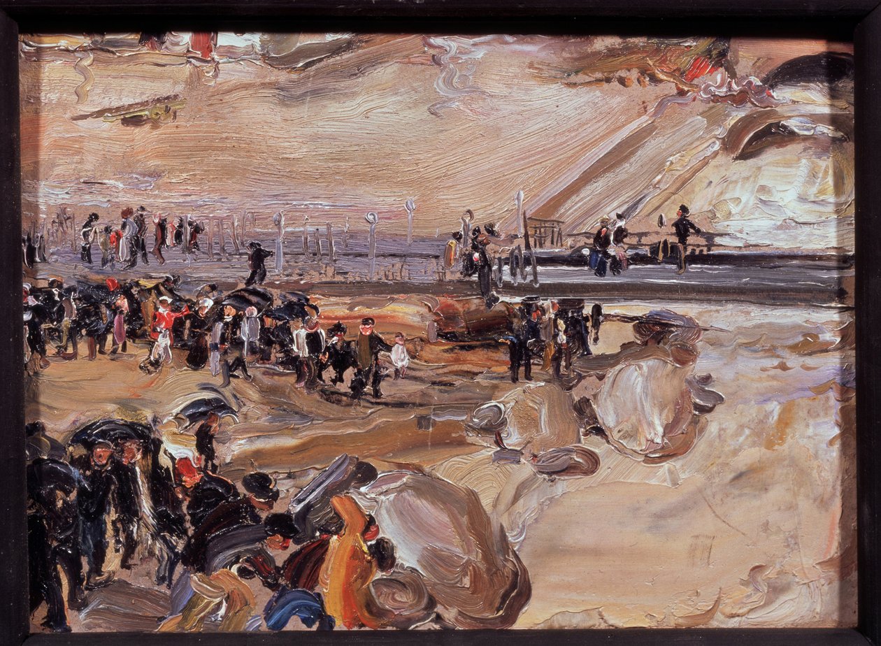 Wandeling in San Remo (Italië). door Semen Gavriilovich Nikiforov