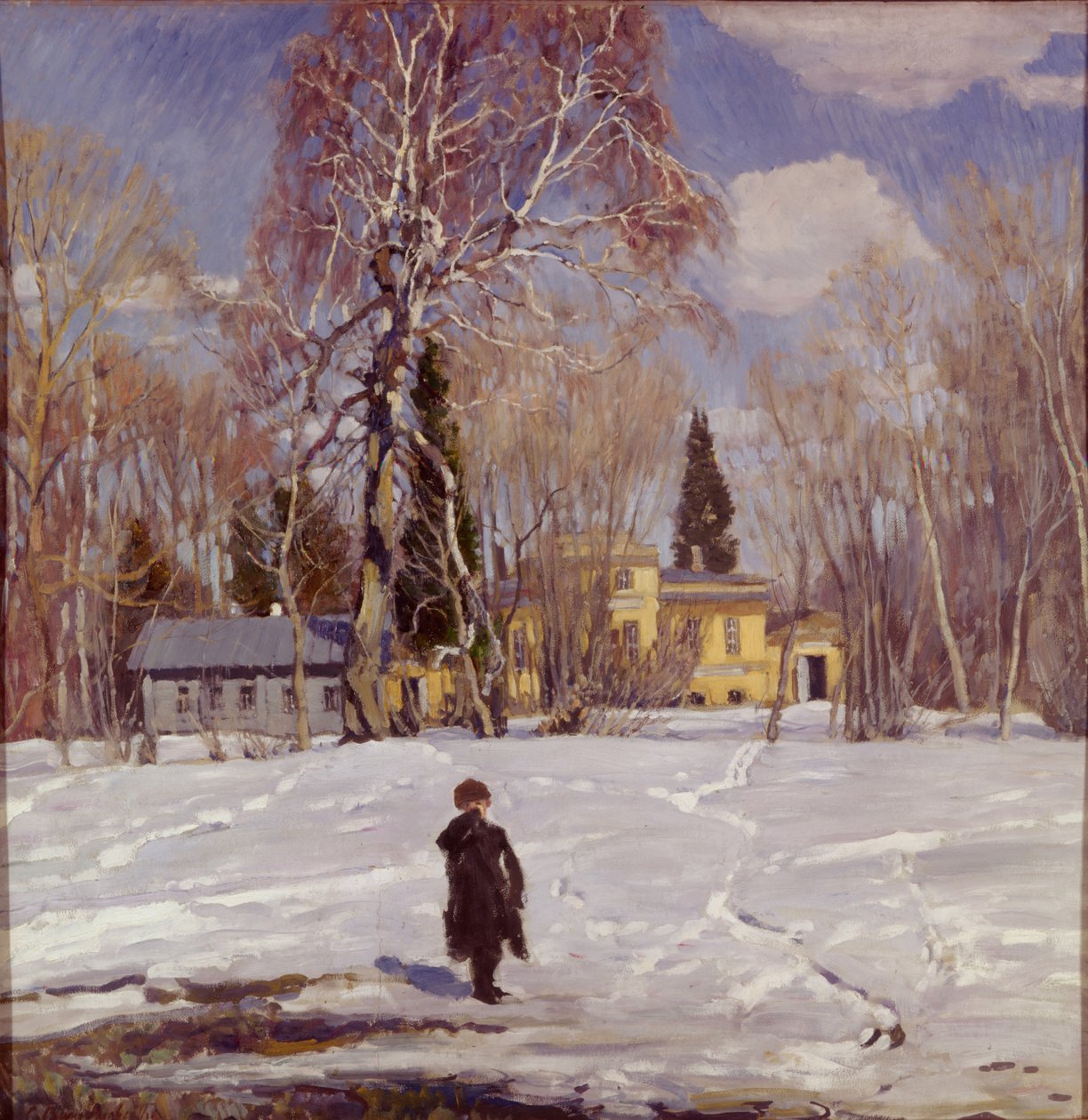 Lente, 1911 door Sergei Arsenevich Vinogradov