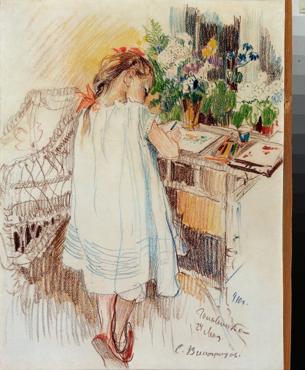 Een kleintje door Sergei Arsenevich Vinogradov