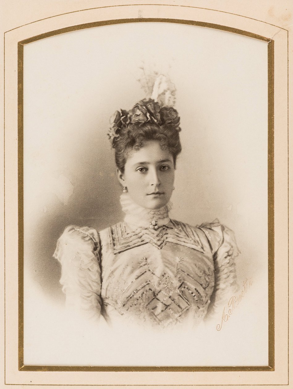 Elisabeth Fjodorovna van Rusland (Elisabeth van Hessen-Darmstadt) (1864-1918) - Prinses van Hessen bij de Rijn, de Groothertogin Elisabeth Fjodorovna van Rusland, door Levitsky, Sergei Lvovich (1819-1898) door Sergei Lvovich Levitsky