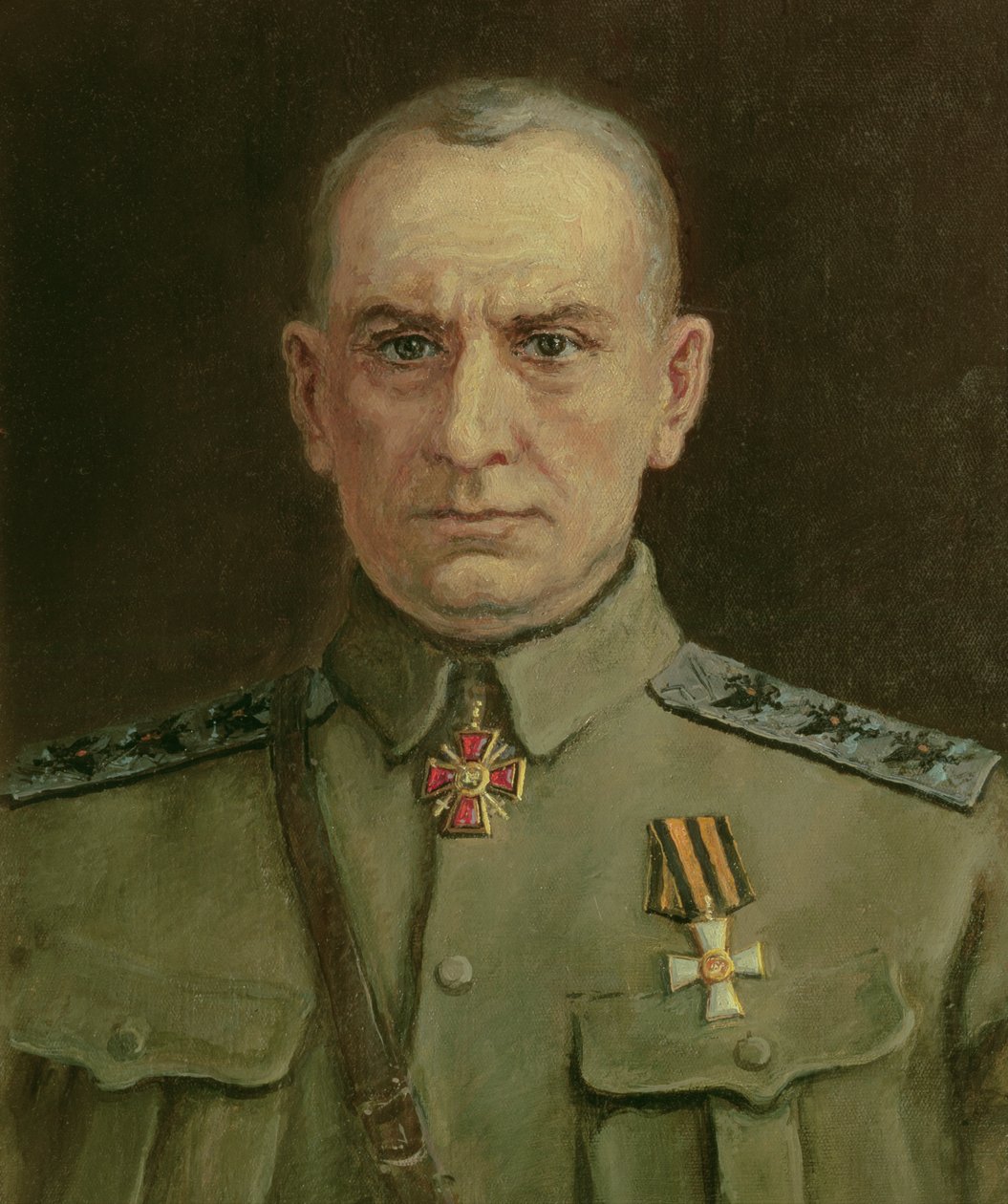 Opperste heerser en Russische admiraal A. Kolchak (1874-1920) door Sergei Varlenovich Pen