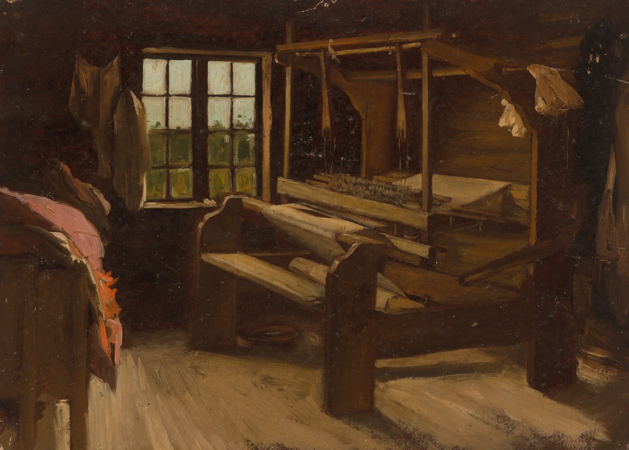 Doek hout door Severin Falkman