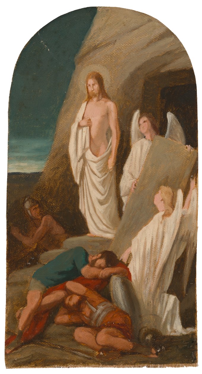 Totaalontwerp voor het altaarstuk van de Sotkamo-kerk Christus