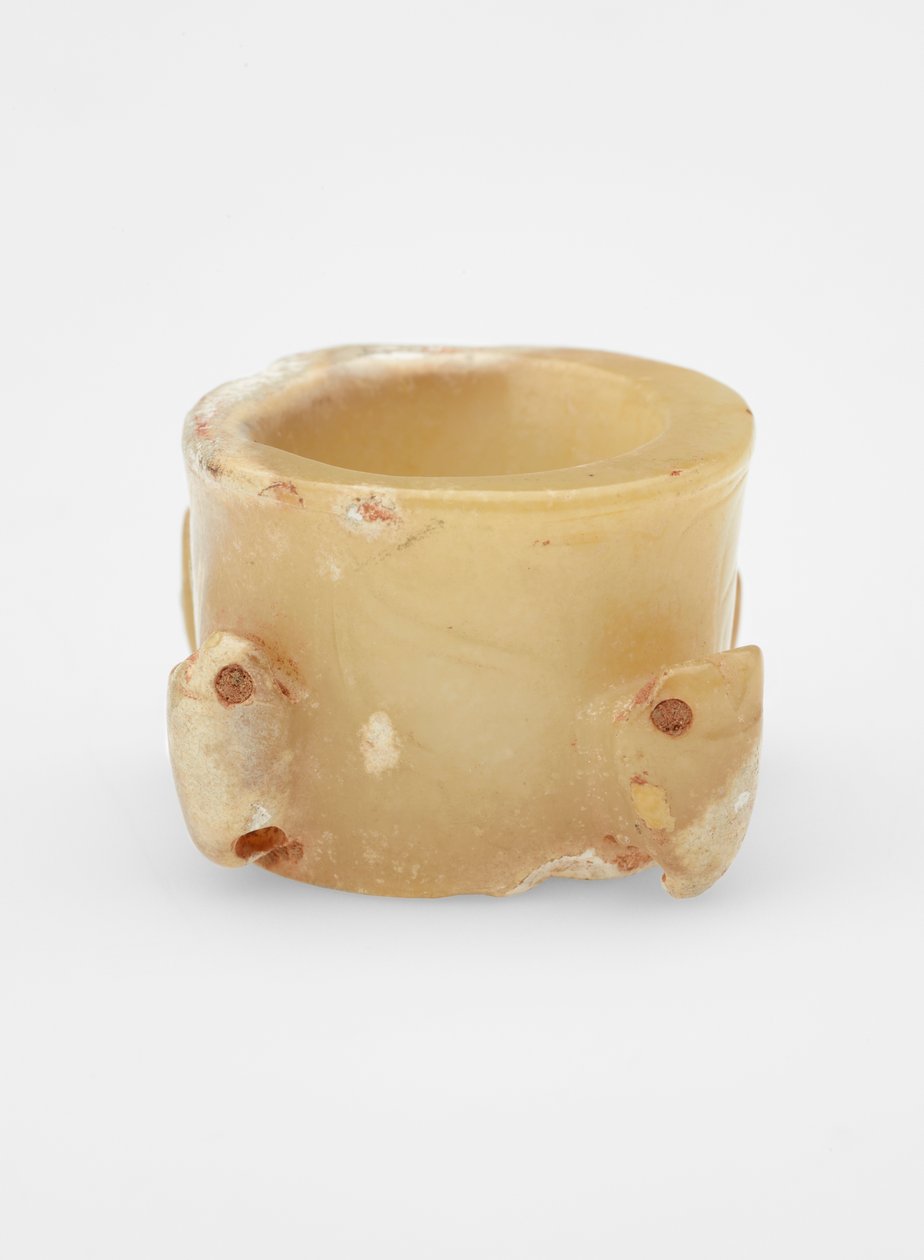 Kraal met maskers, c.1600-c.1050 v.Chr. door Shang Dynasty Chinese School