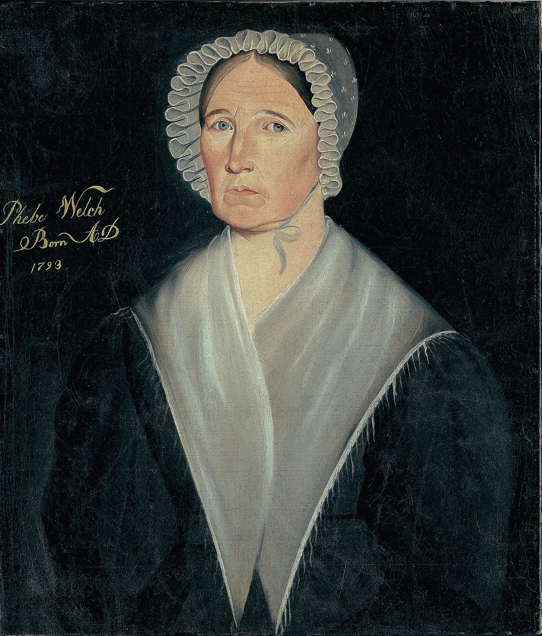 Portret van mevrouw William W. Welch, ca. 1837 door Sheldon Peck