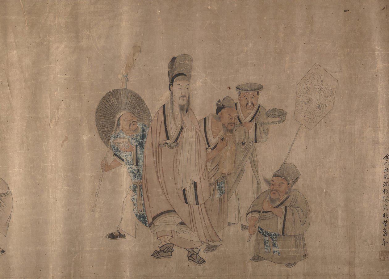 Figuurschilderij door Shen Zhenlin
