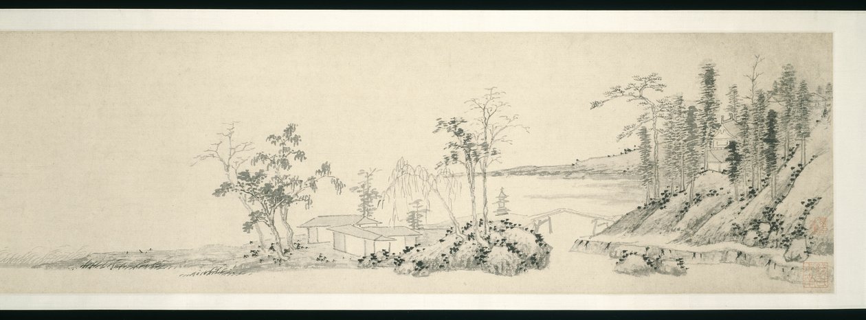 Terugkeer naar Stone Lake door Shen Zhou
