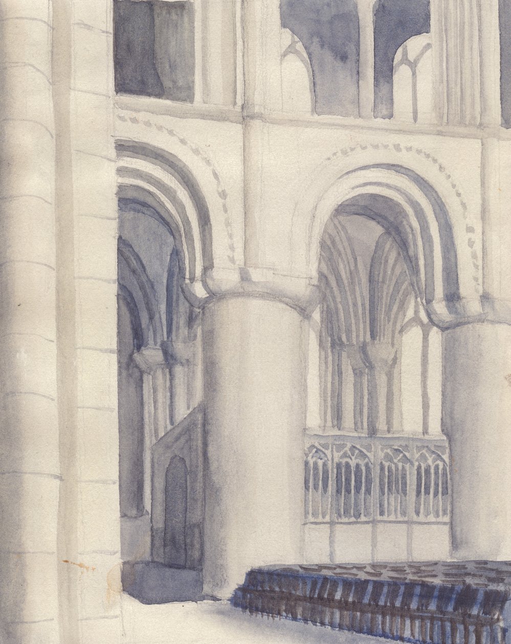 Hereford kathedraal door Shirley Markham