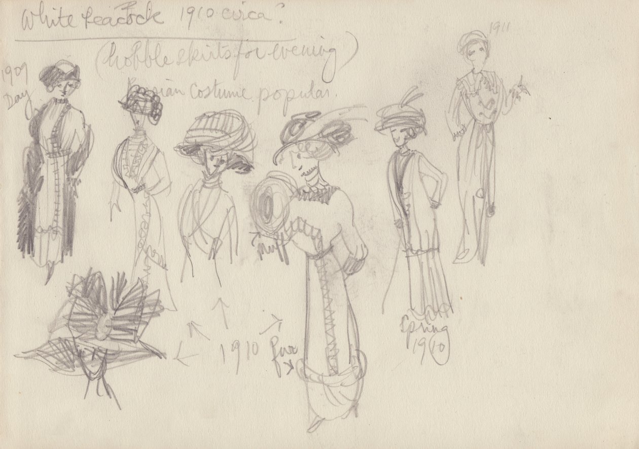 Historisch kostuum, ca. 1950 door Shirley Markham