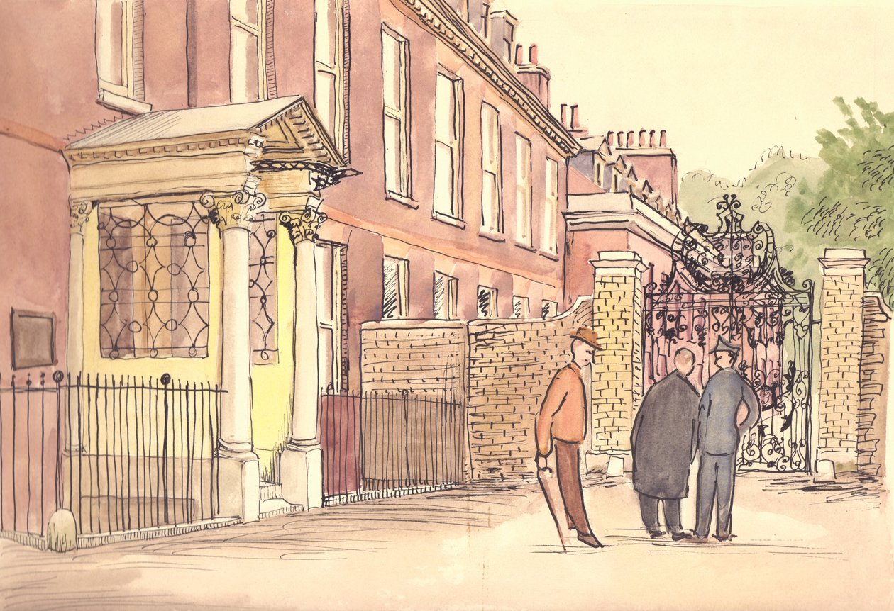 Staatsappartementen, Kensington Palace, Londen, ca. 1950 door Shirley Markham