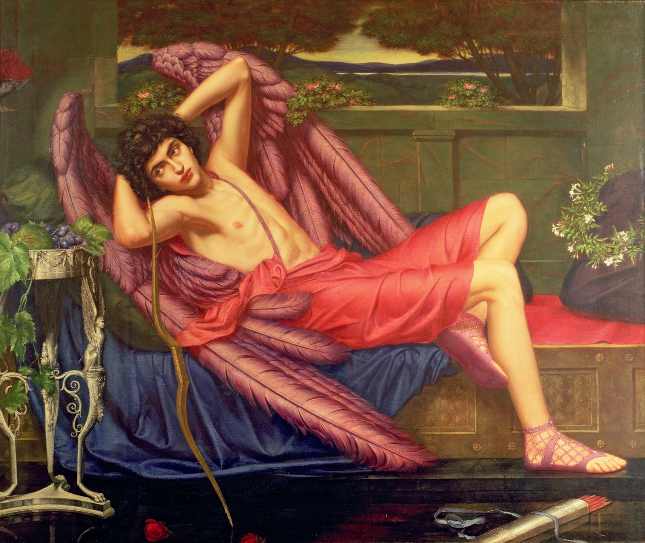 Icarus, ca. 1900 door Sidney Meteyard