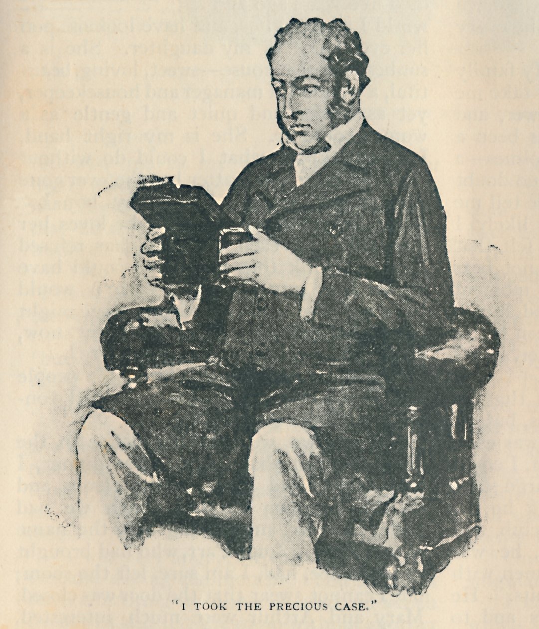 Ik nam de kostbare koffer, 1892 door Sidney Paget