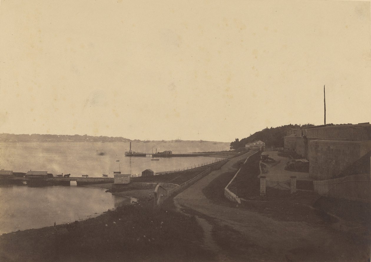 Narrows op East River door Silas A. Holmes