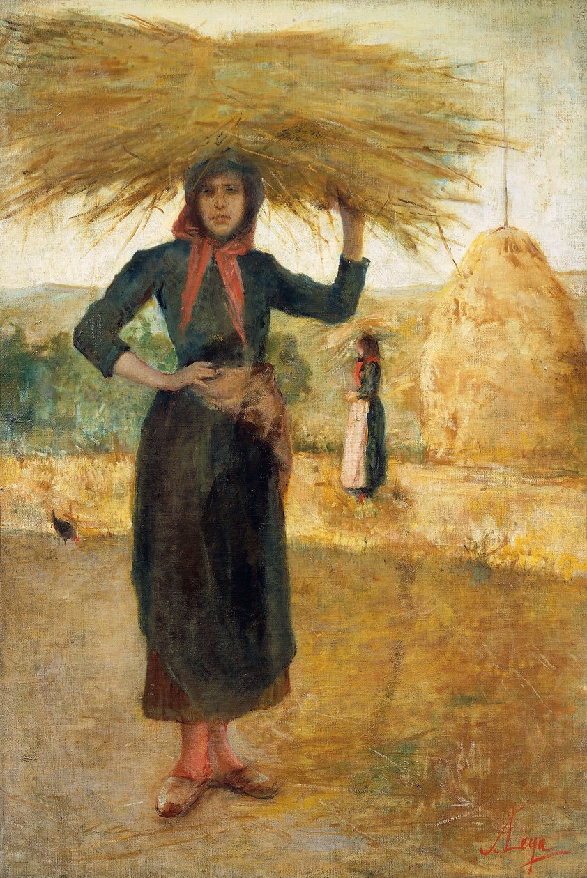 Hooimachters door Silvestro Lega