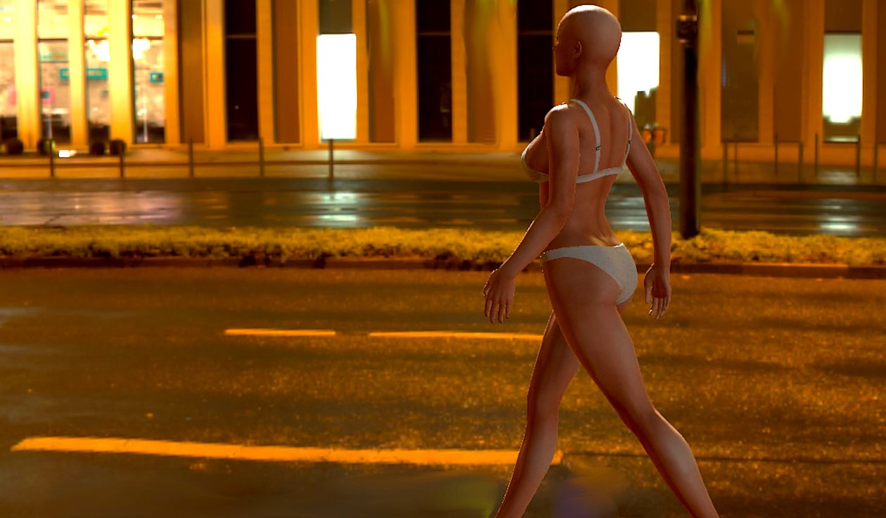 Urbane schimmen: Nachtelijke reflectie door Silvia Martini