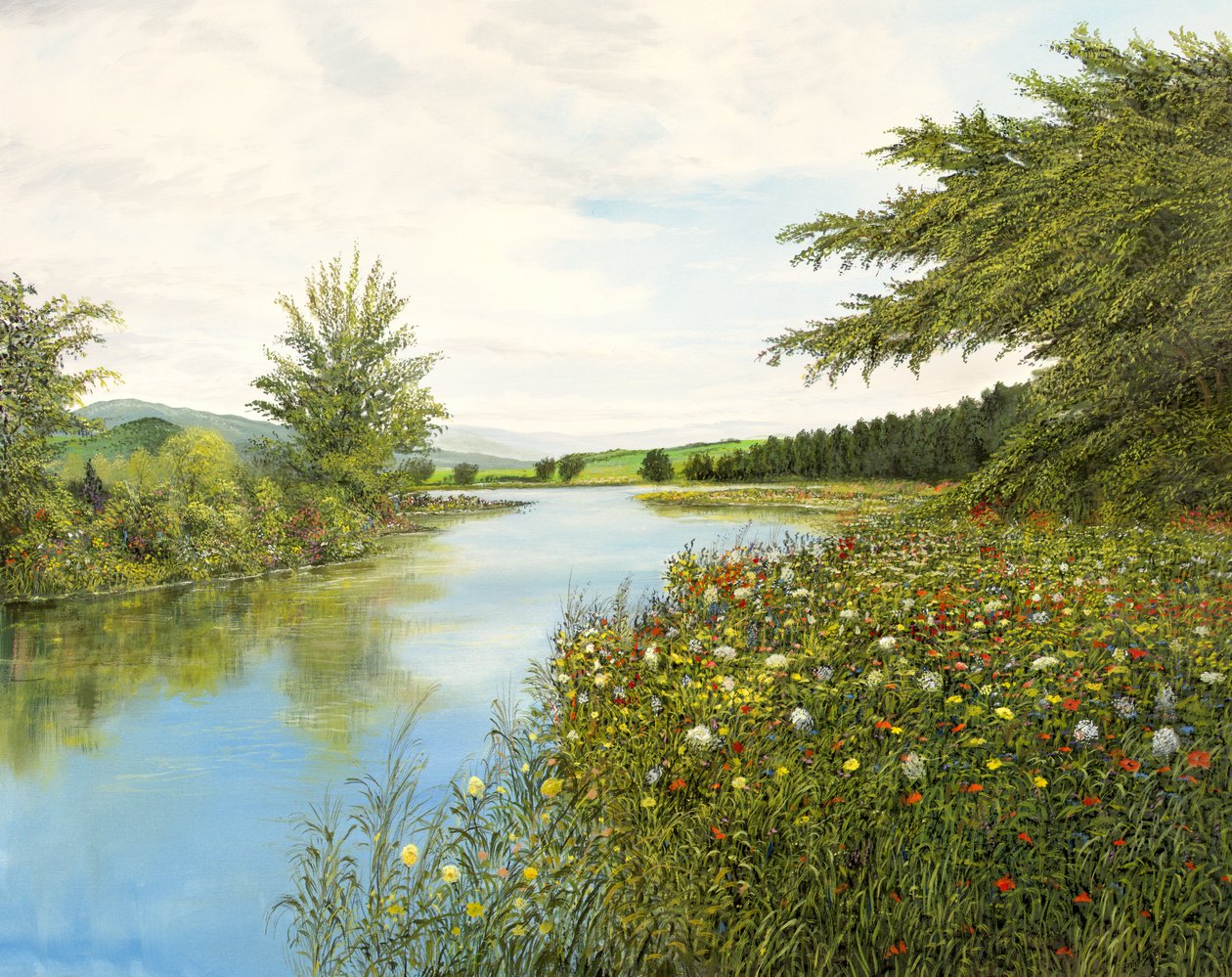 Aan de rivier door Silvian Sternhagel