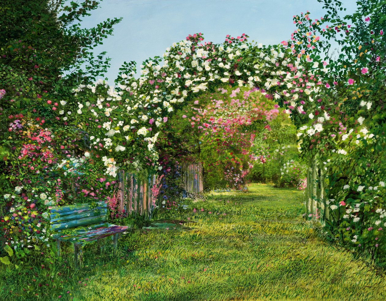 Tuinpoort door Silvian Sternhagel