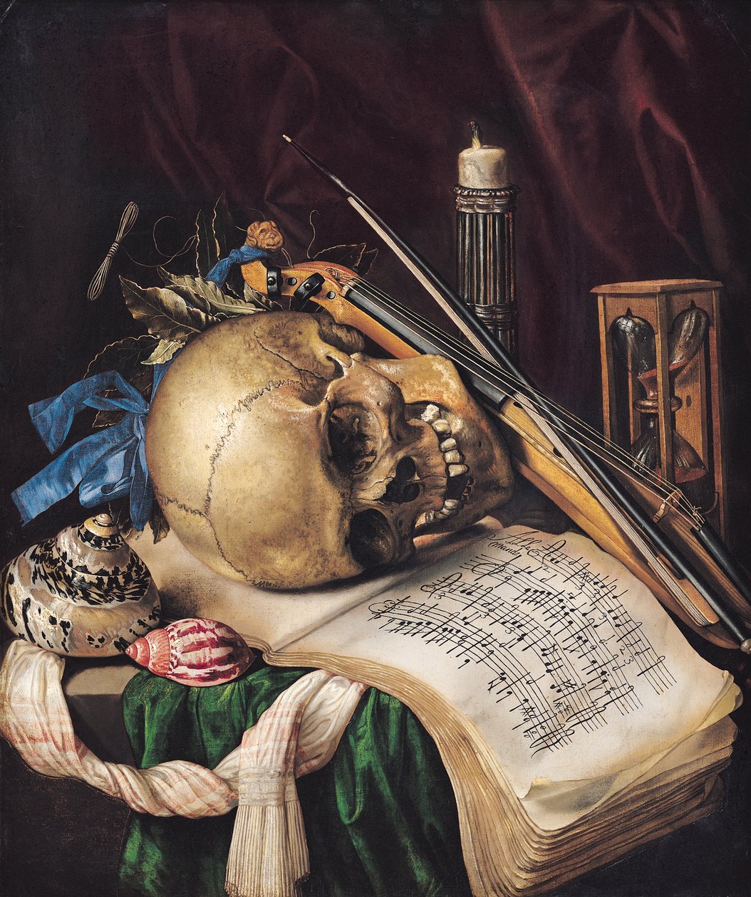 Vanitas door Simon Renard de Saint Andre