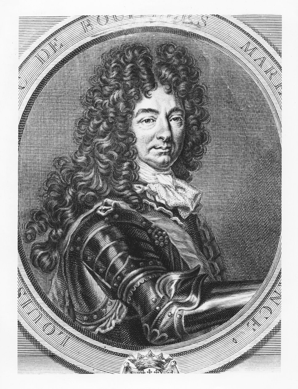 Louis François, hertog van Boufflers door Simon Thomassin