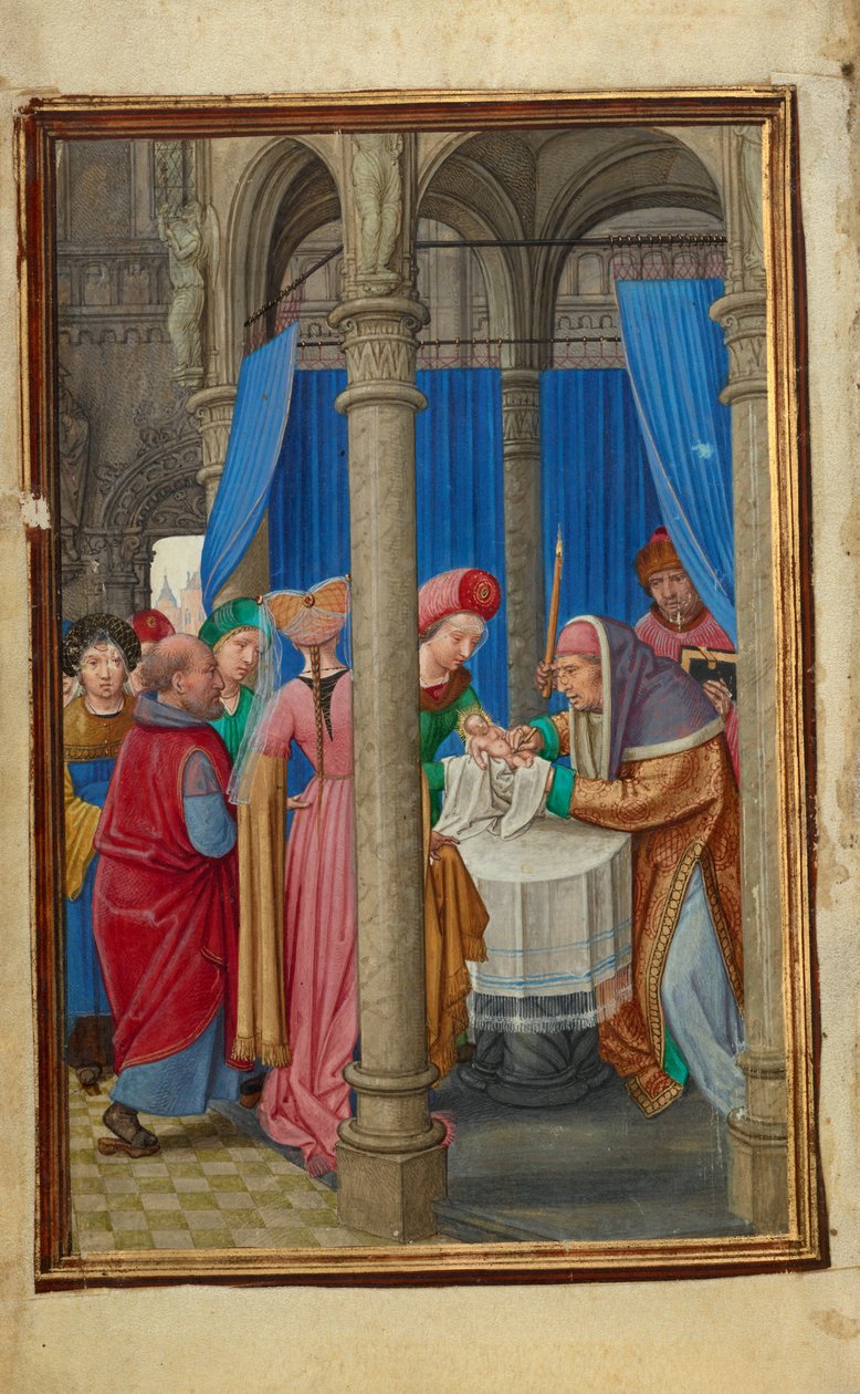 Die Beschneidung door Simon Bening