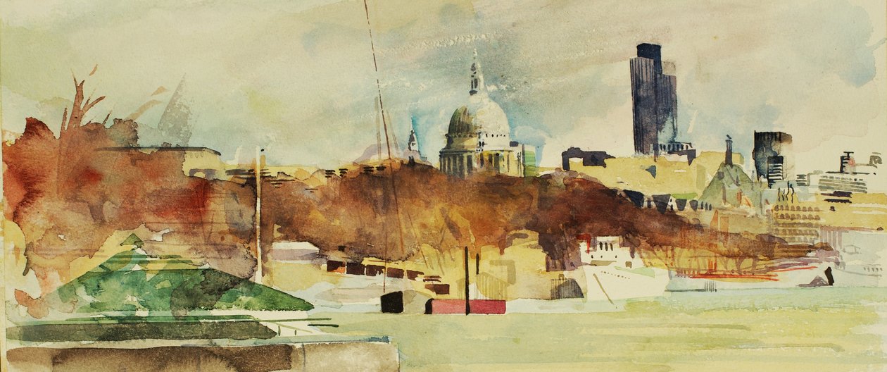 Londen rivier nr1 door Simon Fletcher