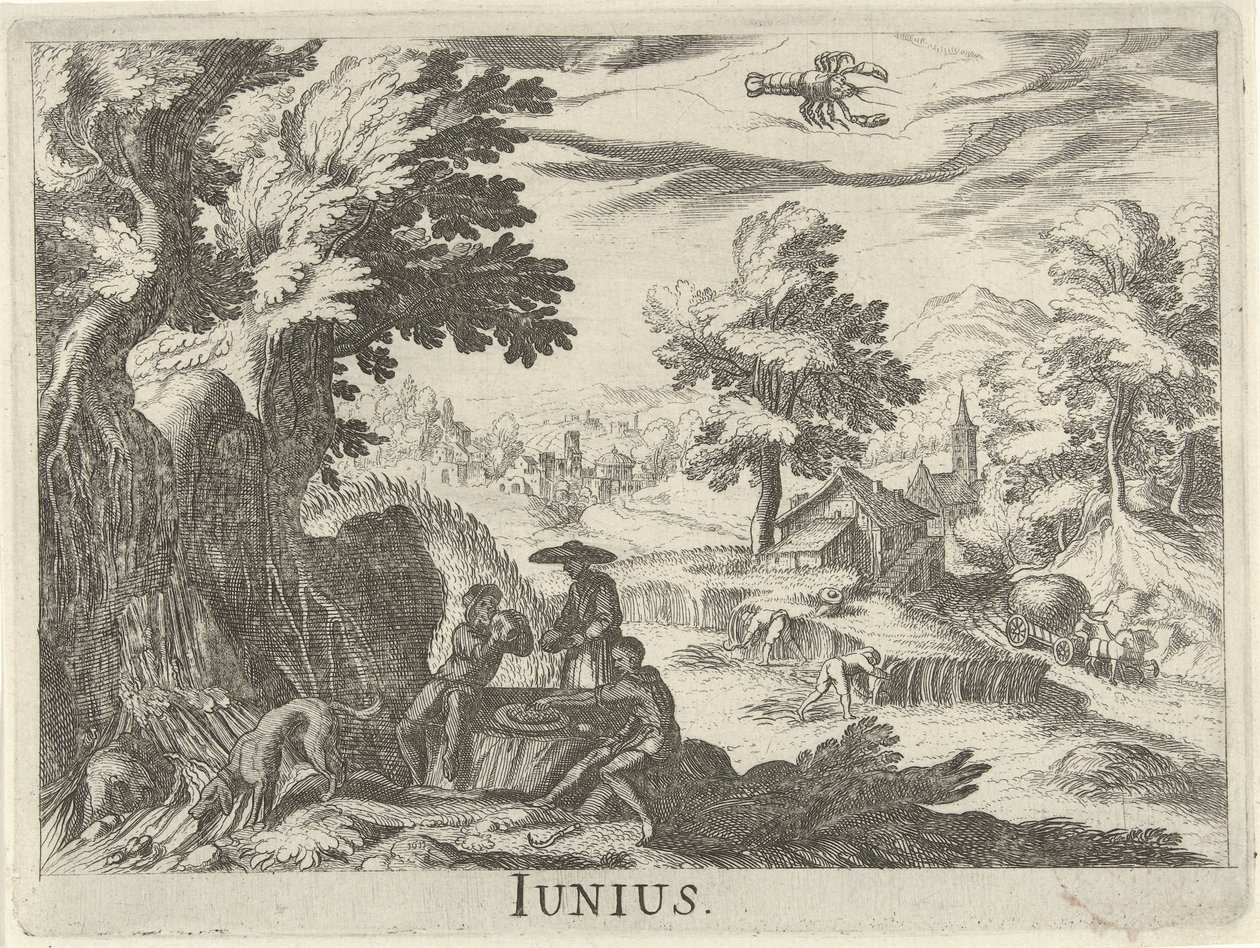 Juni door Simon Frisius