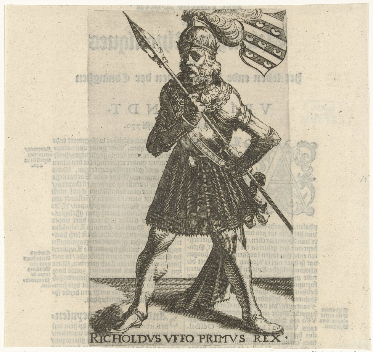 Richold II door Simon Frisius