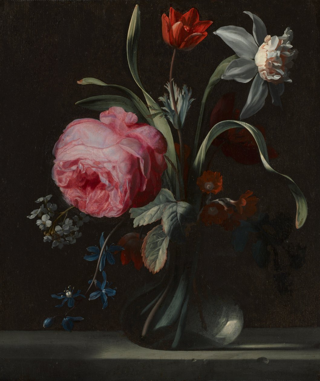 Bloemen in een vaas door Simon Peeterz Verelst