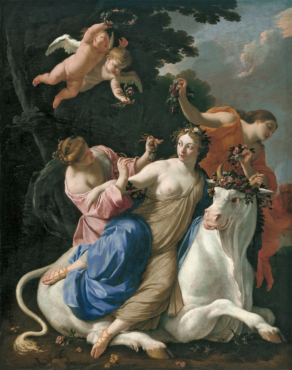 De roof van Europa door Simon Vouet