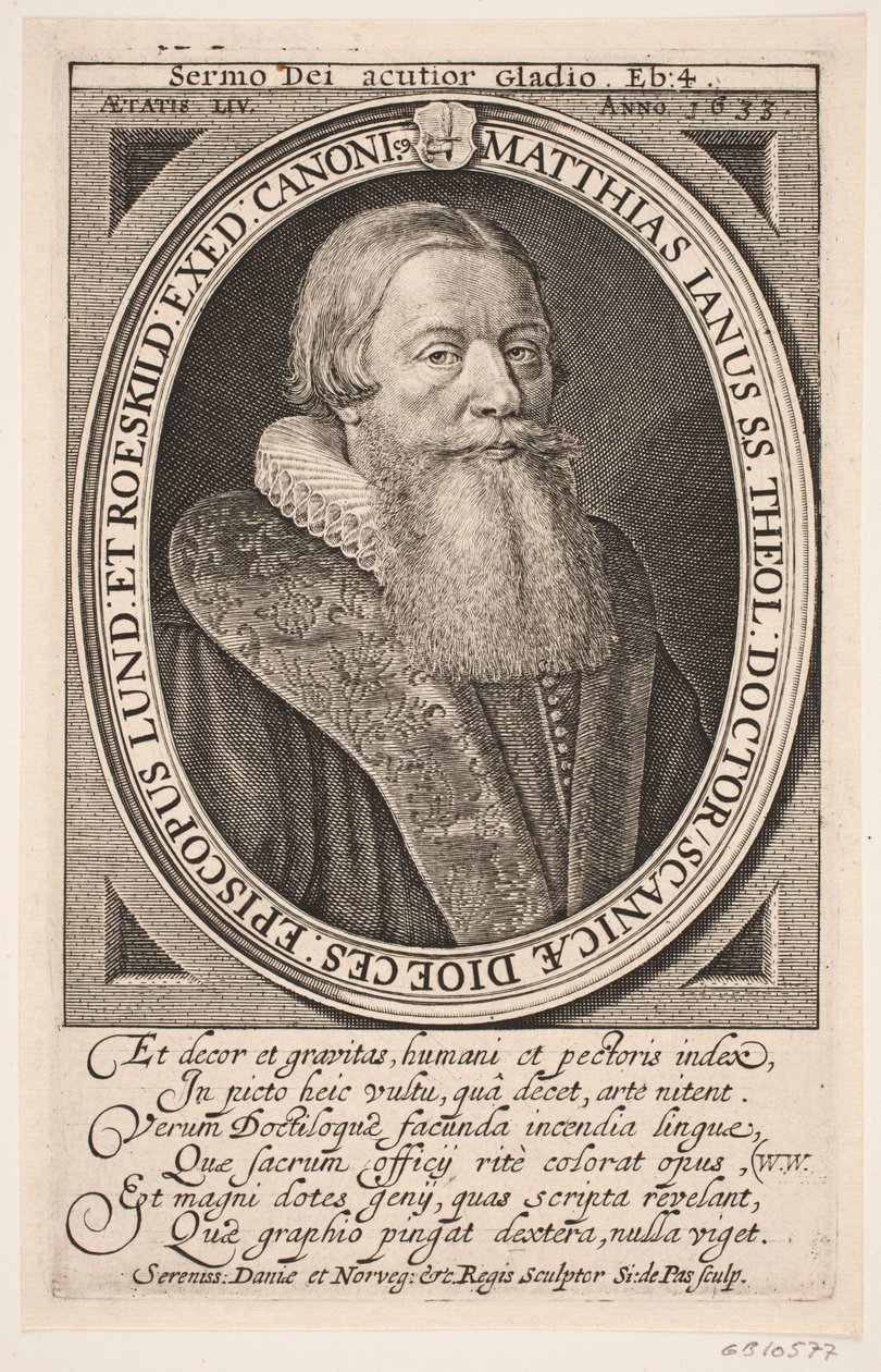 Bisschop Mads Jensen door Simon de Pas