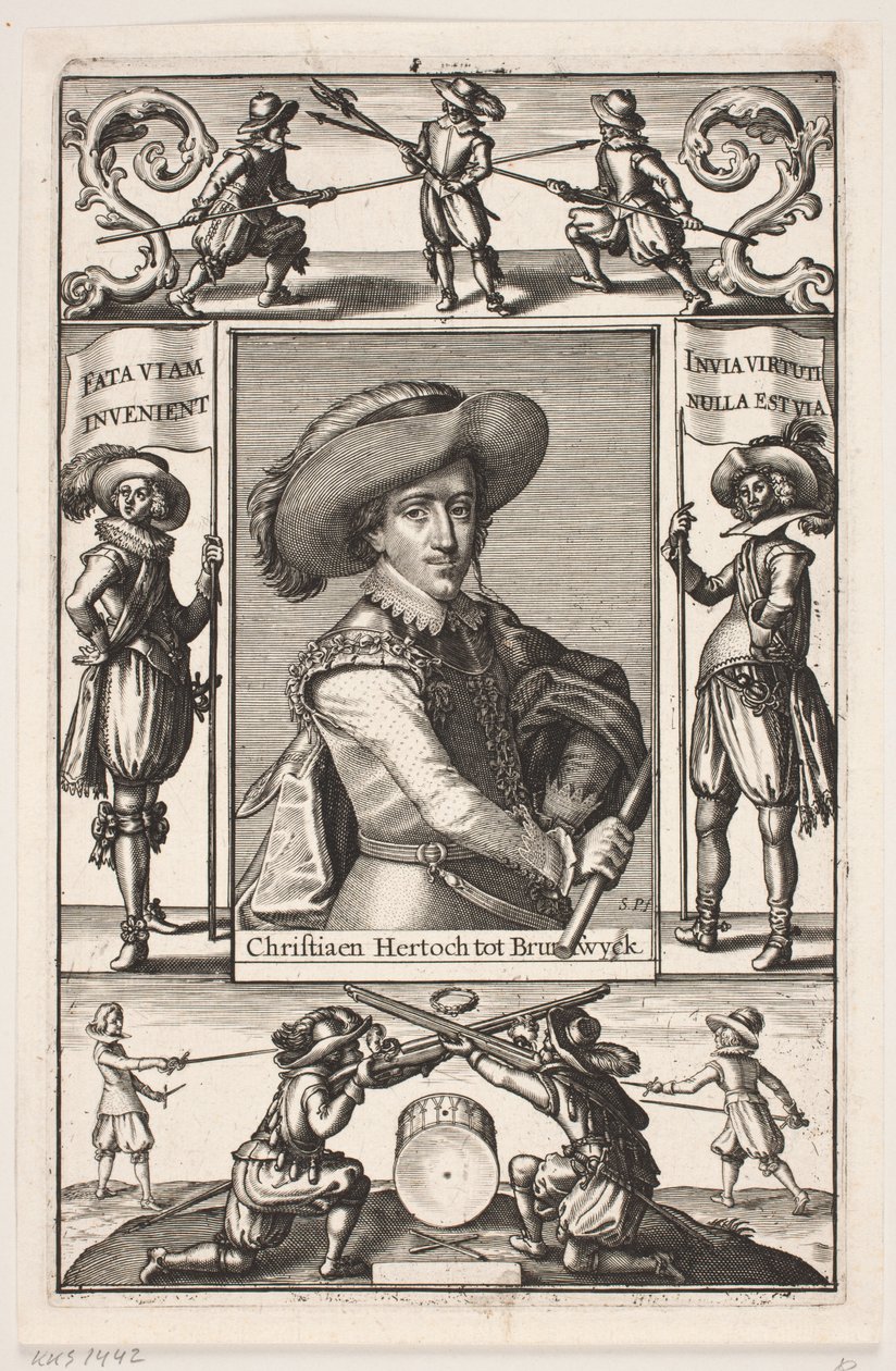 Hertog Christian van Brunswijk door Simon de Pas